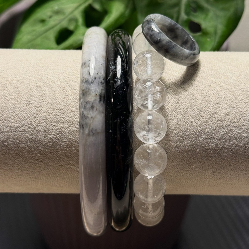 Jade Bangle - image 1